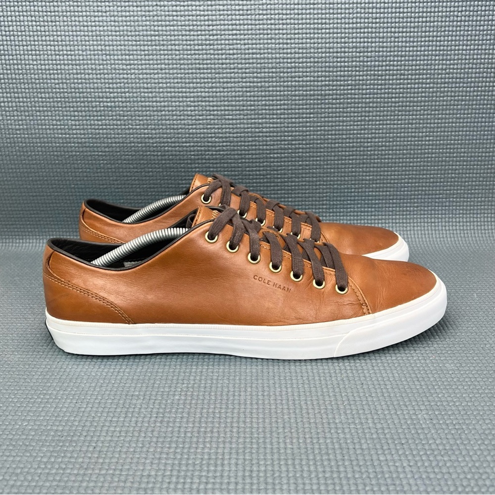 Cole Haan Men's Brown Leather Sneakers